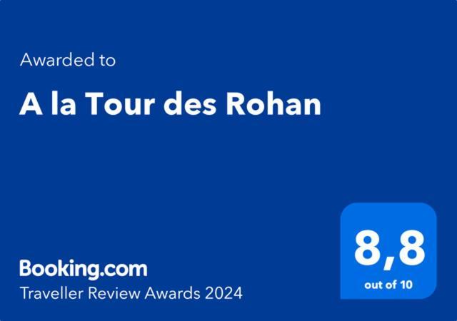 A La Tour Des Rohan Lejlighed Strasbourg Eksteriør billede